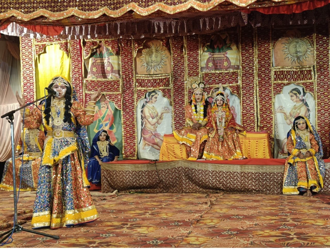 25th Rudra Mahayajna Concludes in Sitapur’s Bihat Biram With Grand Community Feast
